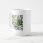 Nüchternheit ist eine Reise Kaffeetasse (Vorderseite Links)