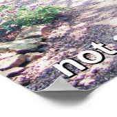 Nüchternheit ist eine Reise mit 11 Plakaten Poster (Ecke)