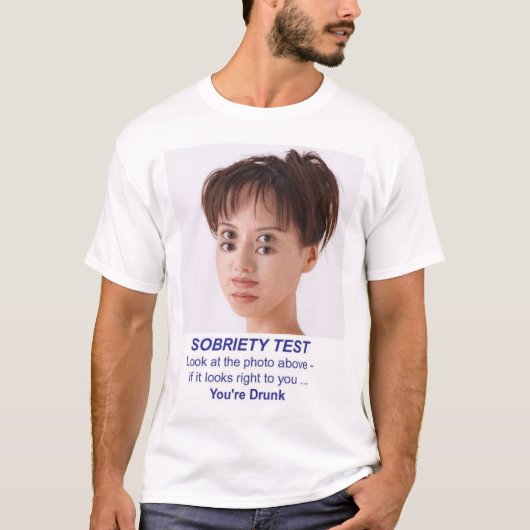 Nüchternheittest T-Shirt (Vorderseite)