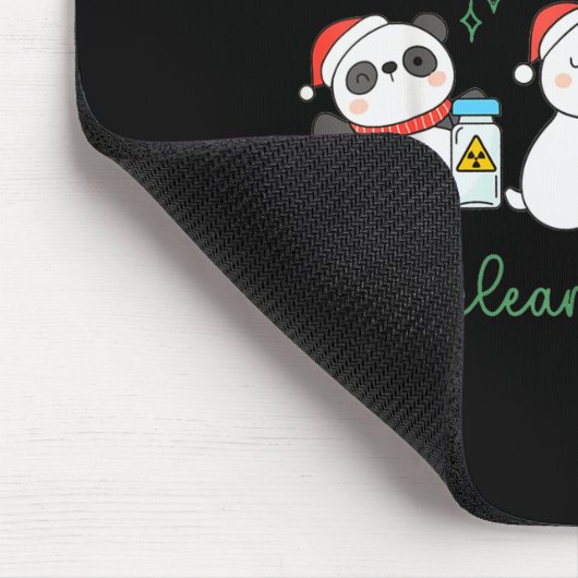 Nuclear Medicine Tech Christmas Holiday Radiology Mousepad (Ecke)