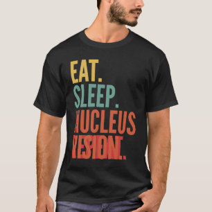 Nucleus Vision Crypto essen Schlaf Nucleus Vision  T-Shirt