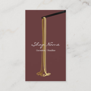 Nudel-Geschäfts-Visitenkarte Visitenkarte