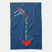 Nudel ist das Beste Handtuch (Vertikal)