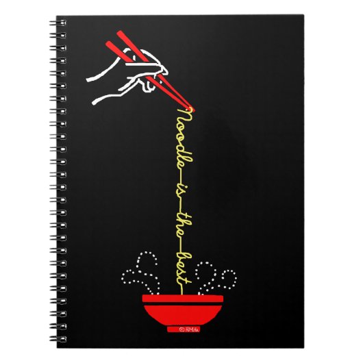 Nudel ist das Beste Notizblock (Vorderseite)