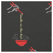 Nudel ist das Beste Stoff (Nahaufnahme)