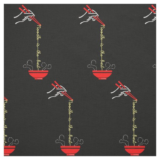 Nudel ist das Beste Stoff (Muster)