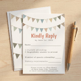 Nudelbuntgebläse Babydusche UAWG einsatz RSVP Karte