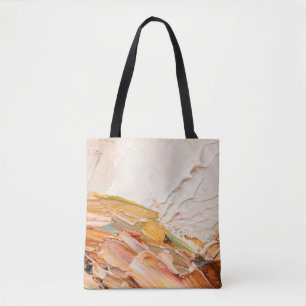 Nudelfarben und Reliefs aus Nudelöl. Primärprotoko Tasche