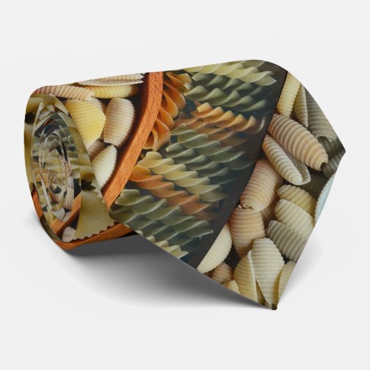 Nudelfoto Krawatte (Gerollt)