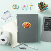 Nudelgericht Aufkleber (iPad Hülle)