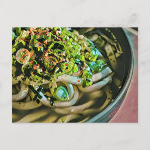 Nudelliebhaber-Design Postkarte