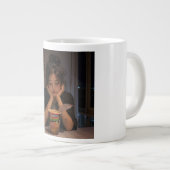Nudelmädchen Jumbo-Tasse (Vorderseite Rechts)