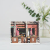 Nudeln Bar Postkarte (Stehend Vorderseite)