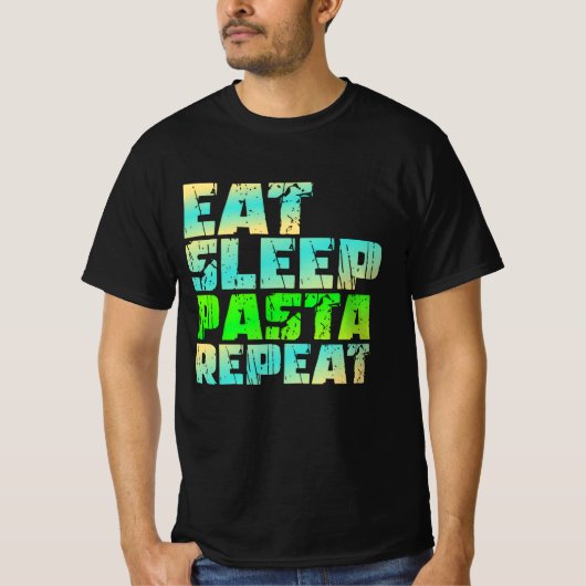 Nudeln essen T-Shirt (Vorderseite)