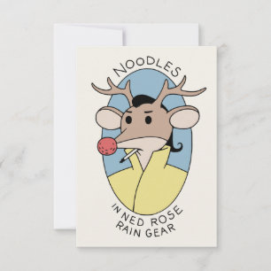 Nudeln in Ned-Rose Regengetriebe