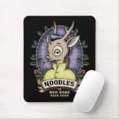 Nudeln in Ned-Rose Regengetriebe Mousepad (Mit Mouse)