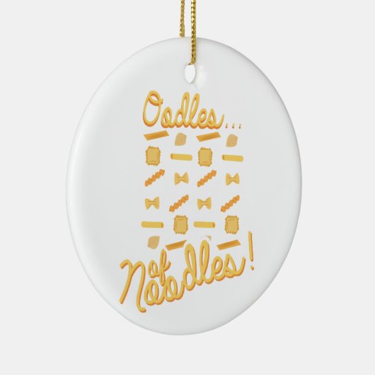 Nudeln Keramik Ornament (Rechts)