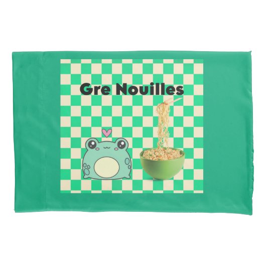 Nudeln Kissenbezug (Vorderseite)