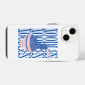 Nudeln Kreative Kunst iPhone Hülle (Rückseite (Horizontal))
