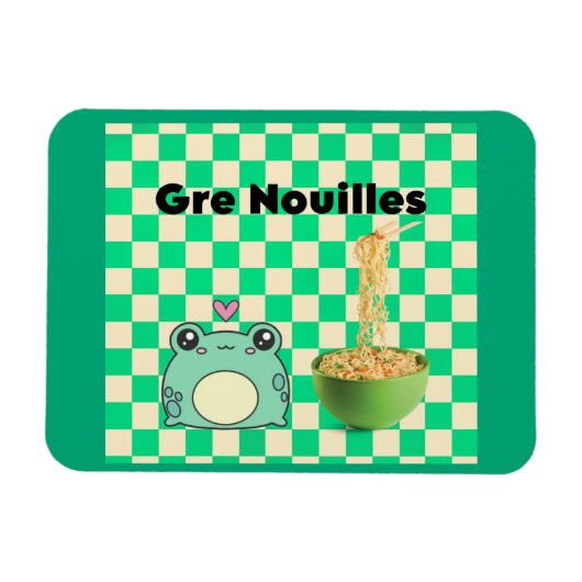 Nudeln Magnet (Horizontal)