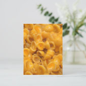 Nudeln mit Käse Postkarte (Stehend Vorderseite)