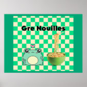 Nudeln Poster (Vorne)