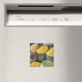Nudeln und Bohnen, getrocknet, Marrakesch, 2 Magnet (In Situ (Geschirrspüler))