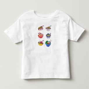 Nudelshemd, Ramen-Reis-Pullover, Asiatisches-Essen Kleinkind T-shirt