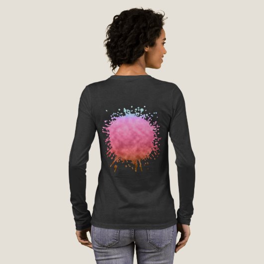 Nudeltreiber Tri-Blend Shirt (Voller Rückseite)