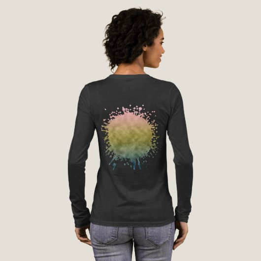 Nudeltreiber Tri-Blend Shirt (Voller Rückseite)