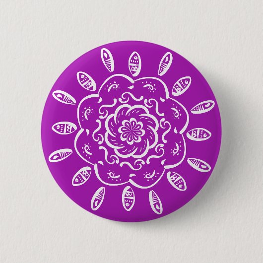 NudiBrana Mandala Button (Vorderseite)