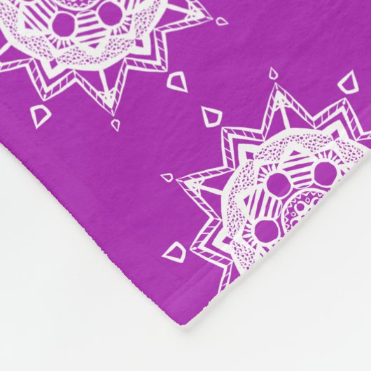 NudiBrana Mandala Fleecedecke (Ecke)