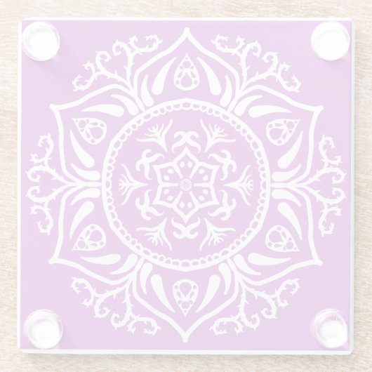 NudiBrana Mandala Glasuntersetzer (Rückseite)