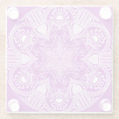 NudiBrana Mandala Glasuntersetzer (Rückseite)
