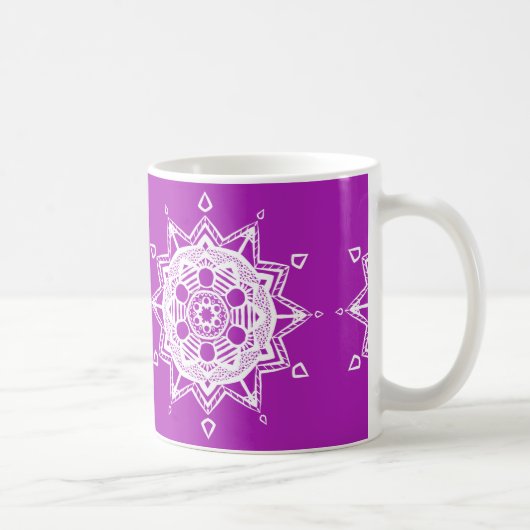 NudiBrana Mandala Kaffeetasse (Rechts)