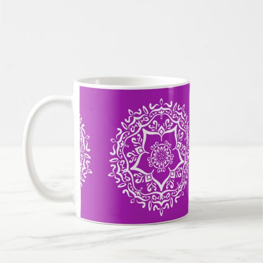 NudiBrana Mandala Kaffeetasse (Links)