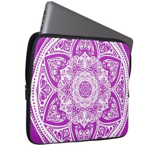 NudiBrana Mandala Laptopschutzhülle (Vorne Rechts)