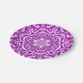 NudiBrana Mandala Pappteller (Schrägansicht)
