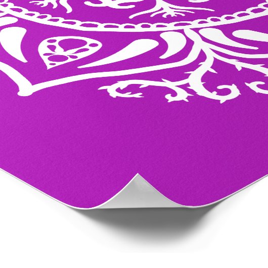 NudiBrana Mandala Poster (Ecke)