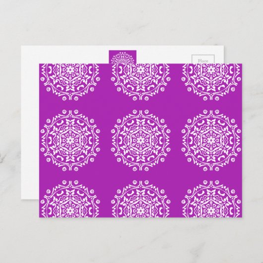 NudiBrana Mandala Postkarte (Vorne/Hinten)