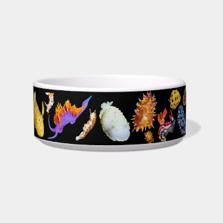 Nudibranch & Meeresschnecke Keramik-Haustier-Schal Napf
