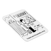 Nudist Camp entry fee - 5 Pfund Magnet (Rechte Seite)