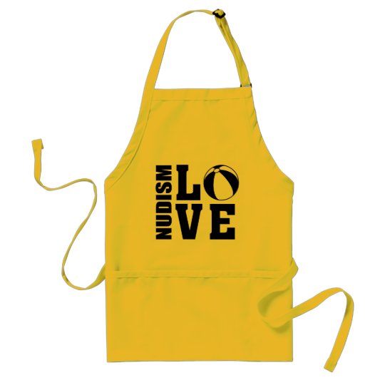 Nudist Naturist Nudism Liebe Schurze Zazzle De