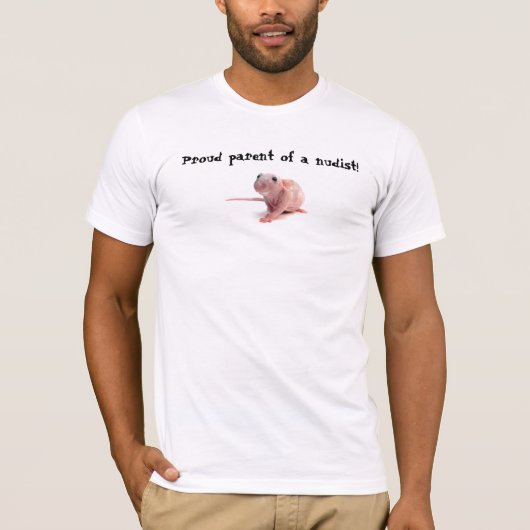 Nudist-Ratte T-Shirt (Vorderseite)