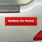 Nudists für Perry Autoaufkleber (Auf Auto)