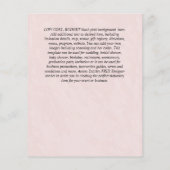 NUESTRA BODA Dusty Blue Floral BUDGET (Rückseite)