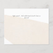 Nuestra Boda Foto Collage Wedding INVITE (Rückseite)