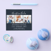 Nuestra Boda Foto Collage Wedding INVITE Flyer (Einzeln)