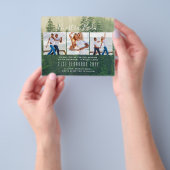 Nuestra Boda Foto Collage Wedding INVITE Flyer (Gruppe)