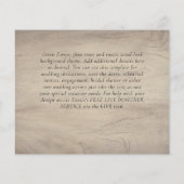 Nuestra Boda Foto Collage Wedding INVITE Flyer (Hinten)